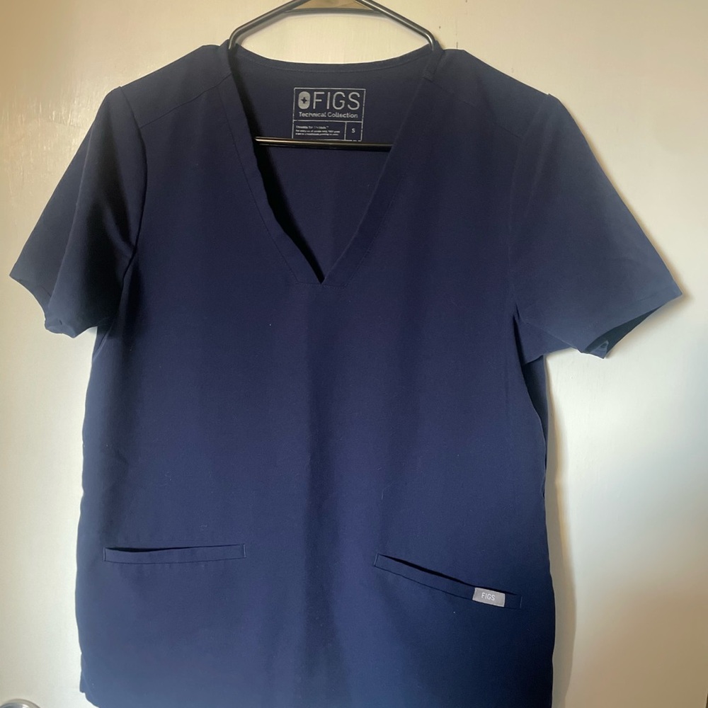 Figs Women’s Navy Blue Shirt